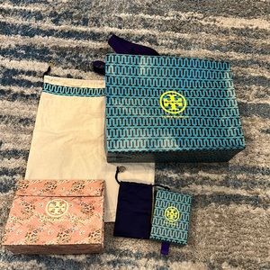 Tory burch bags and boxes